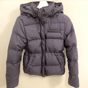 J Crew Hooded Puffer Down Feather Jacket Women